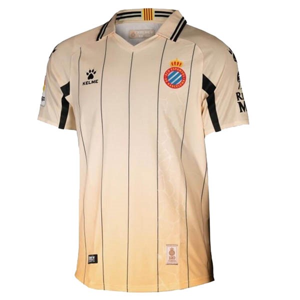 Tailandia Camiseta RCD Español 3ª Kit 2020 2021 Amarillo